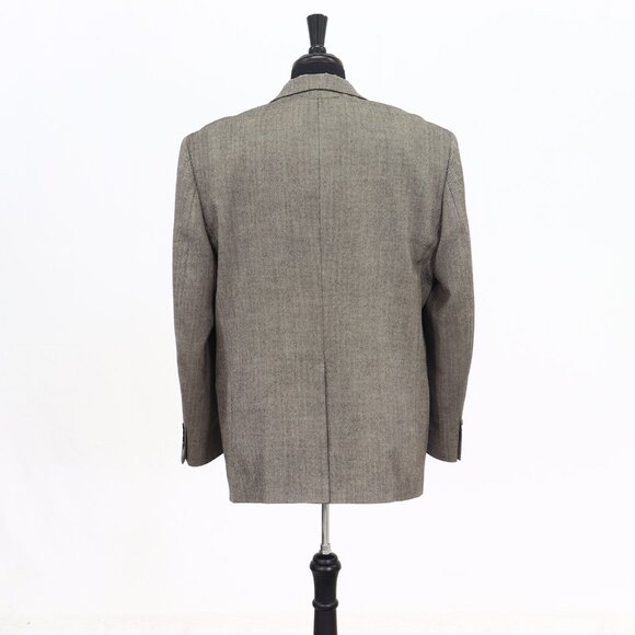 Ralph Lauren 46R Gray HB 2-Button Sport Coat Blazer Jacket G716 - Picture 7 of 11